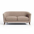 Tweed bankstellen in bruin 180 x 90 x 85cm voor woonkamers